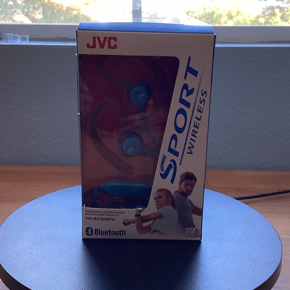 JVC HA EC20BTA Sport Wireless In-Ear Headphones Blue